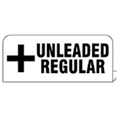 &quot;Regular Unleaded&quot; Pipe Tag
